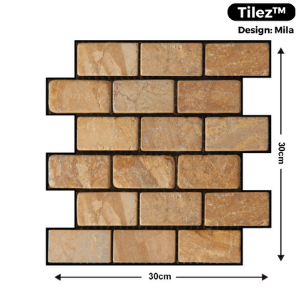 1+1 GRATIS! Tilez™ Dekorative 3D-Wandfliesen | Für ein neues Zuhause in Minutenschnelle