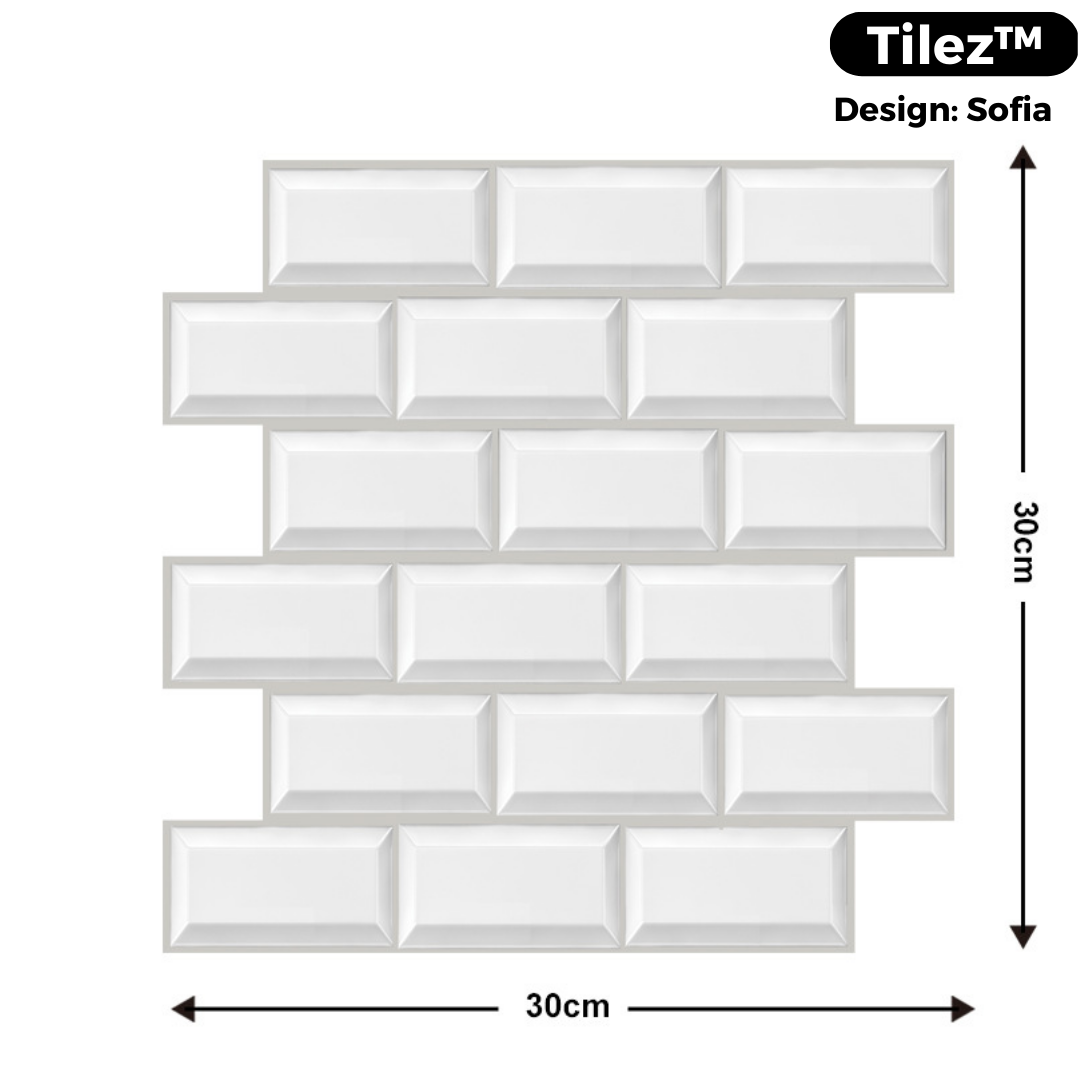 1+1 GRATIS! Tilez™ Dekorative 3D-Wandfliesen | Für ein neues Zuhause in Minutenschnelle