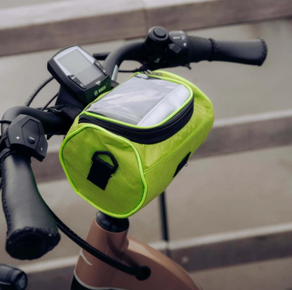 Fahrradtasche mit Touchscreen - Testsieger_grün