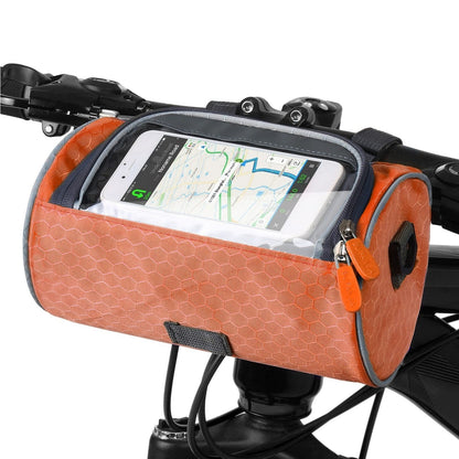 Fahrradtasche mit Touchscreen - Testsieger_orange
