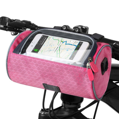 Fahrradtasche mit Touchscreen - Testsieger_rosa_2