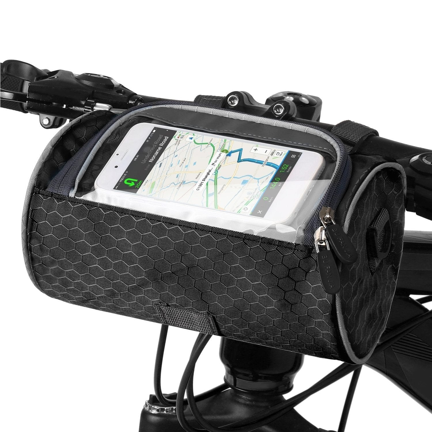 Fahrradtasche mit Touchscreen - Testsieger_schwarz_5