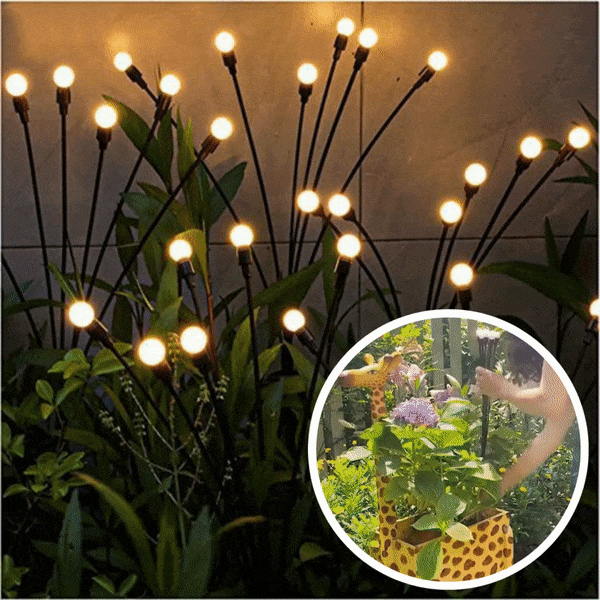Solar Garten LED Glühwürmchen Steckleuchte