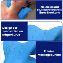 Lade das Bild in den Galerie-Viewer, Nacken-und Schulter-Relaxer,tragbares zervikales Traktionsgerät,Nackendehner,Nackenhaltungskorrektur,Chiropraktik-Kissen zur Linderung von Kiefergelenksschmerzen
