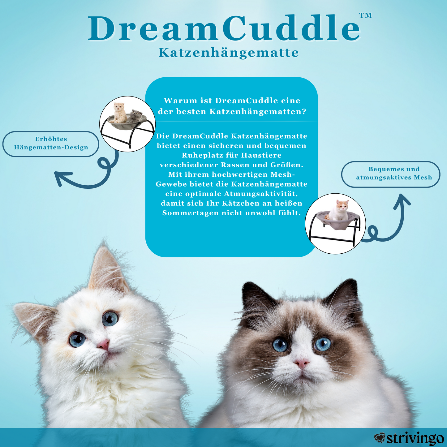 DreamCuddle™ Katzenhängematte