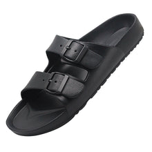 Lade das Bild in den Galerie-Viewer, Birken Slip on Sandalen | Ergonomische Camping/Outdoor-Sandalen für Herren, schwarz
