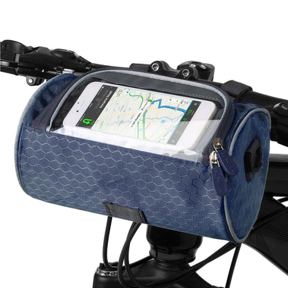 Fahrradtasche mit Touchscreen - Testsieger_blau