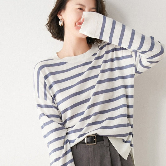 WOLF Tropfen Schultern Lose Pullover