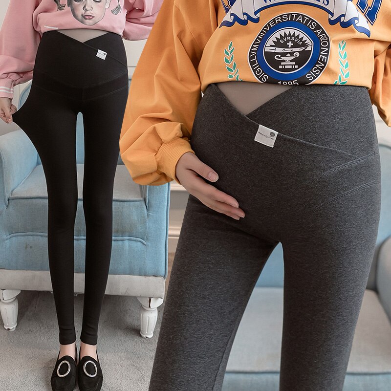 BumpSnugs™ - Niedrige Taille Bauch Mutterschaft Leggings
