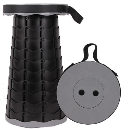 höhenverstellbarer hocker grau