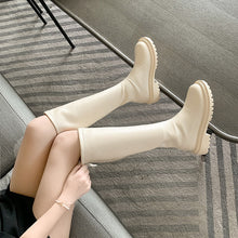 Lade das Bild in den Galerie-Viewer, Zarra Hohe Stiefel | Trendige Frauenschuhe mit Absatz
