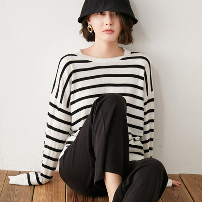 WOLF Tropfen Schultern Lose Pullover