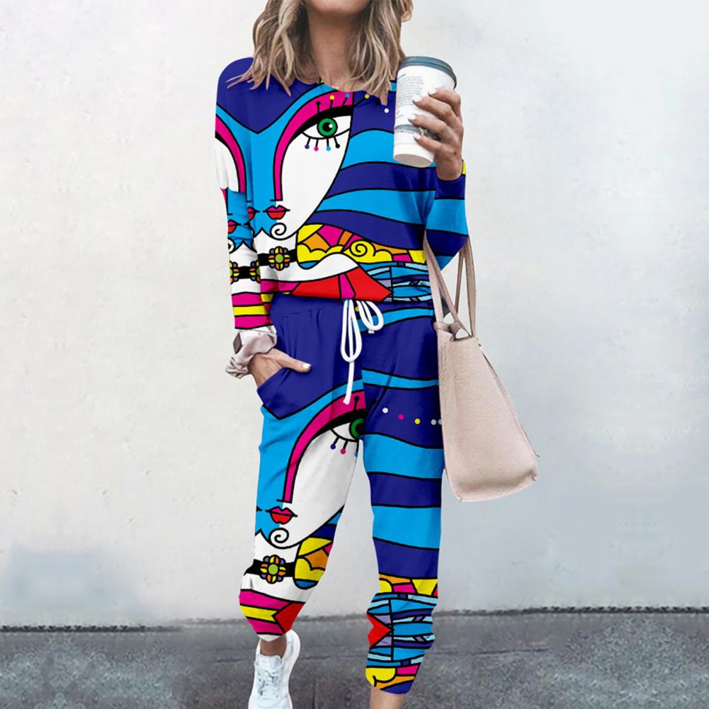 WOLF Vintage O-Ausschnitt-Sweat-Anzug