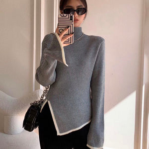WOLF Seitenschlitz Pullover