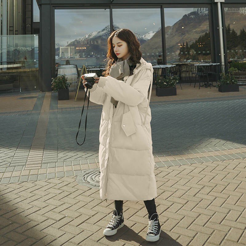 WOLF Kapuze Überdimensioniert Dickes Mantel