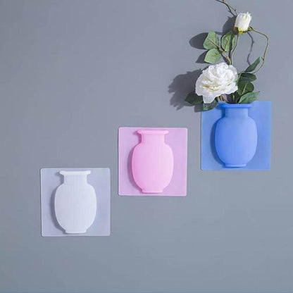 Selbstklebende Blumenvase