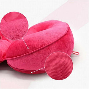 orthpädisches sitzkissen rosa neu