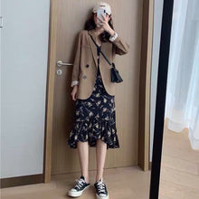 Lade das Bild in den Galerie-Viewer, WOLF Blazer Basic Outwear Einreihige Oberteile mit Kerben
