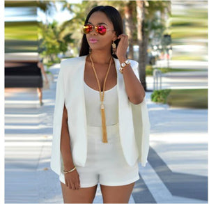WOLF Mantel Cape Blazer
