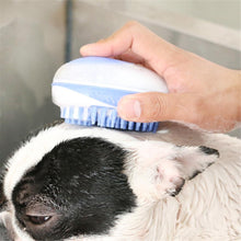 Lade das Bild in den Galerie-Viewer, 2 in 1 Badebürste für Tiefenreinigung und Massage für Hunde und Katzen
