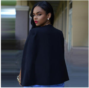 WOLF Mantel Cape Blazer
