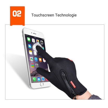 Winter Fahrradhandschuh - Thermohandschuh mit Touchscreen Funktion