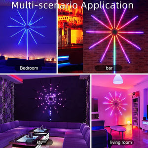 Smarte Feuerwerk LED Lichter