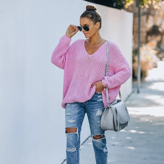 WOLF Pullover V-Ausschnitt