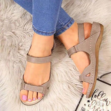 Lade das Bild in den Galerie-Viewer, Clark Sandalen | Ergonomische Damensandalen mit Klettverschluss
