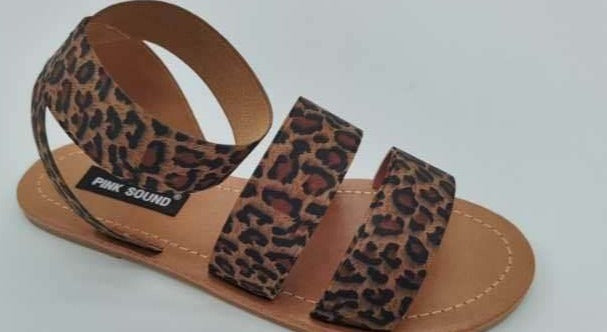 WOLF Flache Sommersandalen