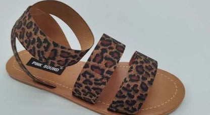 WOLF Flache Sommersandalen