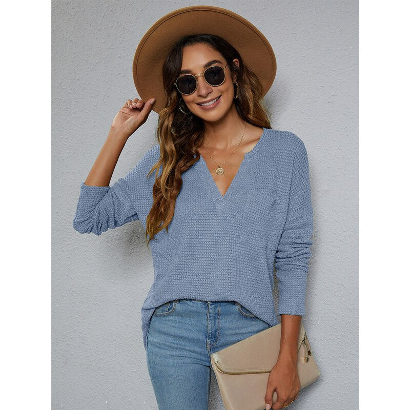 WOLF Sexy gestrickte Pullover