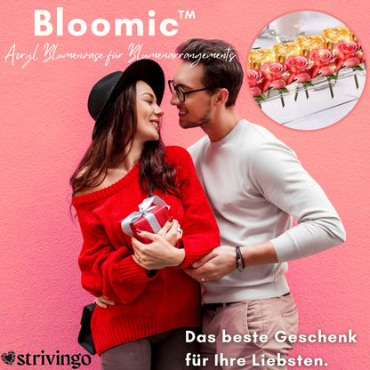 Bloomic™ Acryl Blumenvase für Blumenarrangements