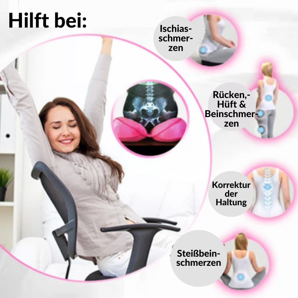 orthpädisches sitzkissen gegen ischiasschmerzen