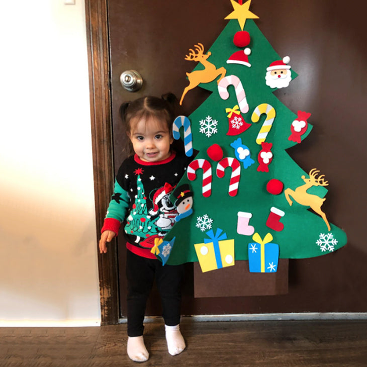 Weihnachtsbaum für Kinder I Filz Weihnachtsbaum I Filz Tannenbaum