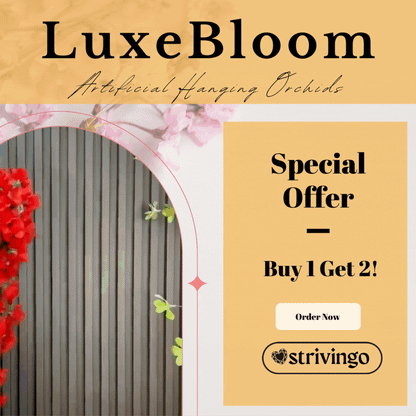 LuxeBloom™ Künstliche Hängende Orchideen | KAUF 1 ERHALTE 2 (Füge beliebige 2 zum Warenkorb hinzu)