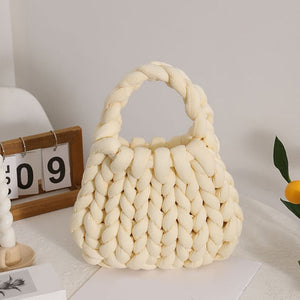 ChunkyTasche™ - Luxuriöse Handgestrickte Handtasche