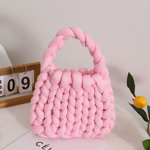 ChunkyTasche™ - Luxuriöse Handgestrickte Handtasche