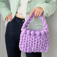 Lade das Bild in den Galerie-Viewer, ChunkyTasche™ - Luxuriöse Handgestrickte Handtasche

