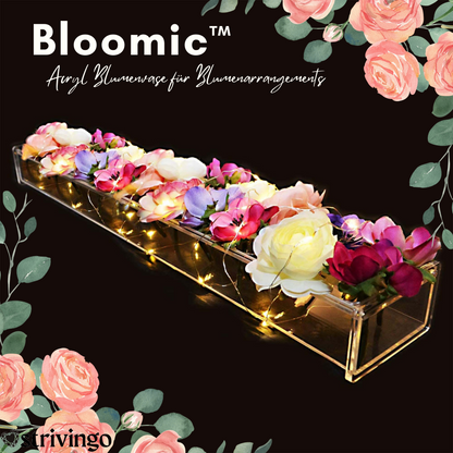 Bloomic™ Acryl Blumenvase für Blumenarrangements