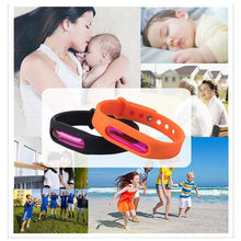Lade das Bild in den Galerie-Viewer, Mücken Abwehrband - Mückenschutz Armband  - Effektiver Schutz gegen Mücken - Unverzichtbares Zubehör für Camping und Wandern
