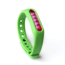 Lade das Bild in den Galerie-Viewer, Mücken Abwehrband - Mückenschutz Armband  - Effektiver Schutz gegen Mücken - Unverzichtbares Zubehör für Camping und Wandern_grün
