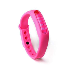 Lade das Bild in den Galerie-Viewer, Mücken Abwehrband - Mückenschutz Armband  - Effektiver Schutz gegen Mücken - Unverzichtbares Zubehör für Camping und Wandern_rosa
