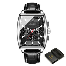 Lade das Bild in den Galerie-Viewer, SquareClock™ - Luxuriöse Lederuhr
