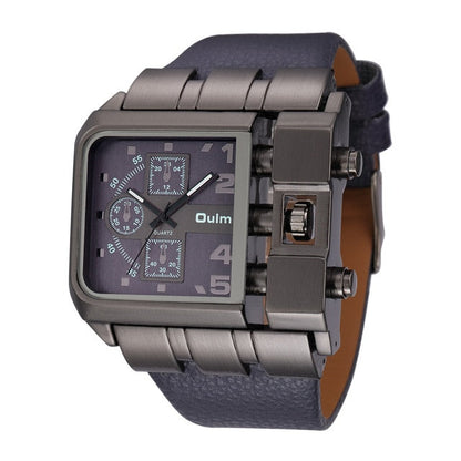 Dulm™ - Breite quadratische Armbanduhr