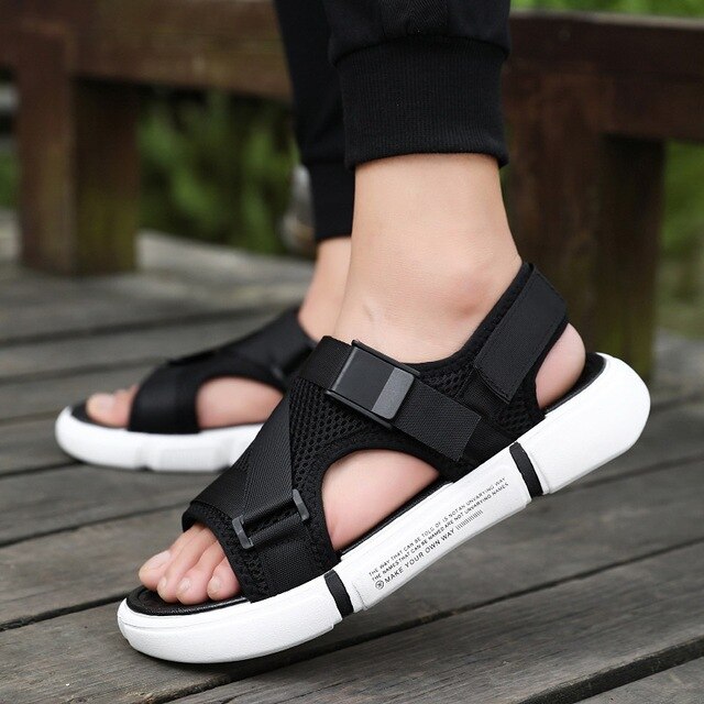 Wolf Slip on Sandalen | Ergonomische Camping/Outdoor-Sandalen für Herren