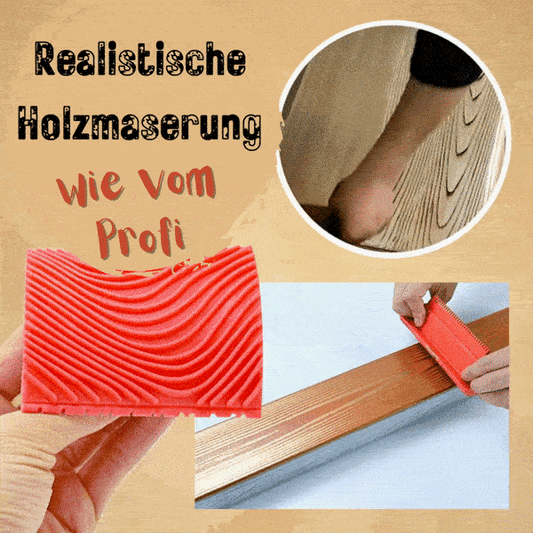 Holzmaserungs-Werkzeug | 1 + 1 GRATIS