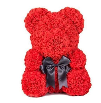 Handgemachter Rosenbär