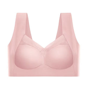 ComfyBra - Nahtloser BH für maximalen Komfort (1+2 gratis) - Push-up-Effekt, ohne feste Träger/Nähte _rosa_lieblingsladen