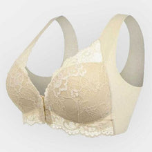Lade das Bild in den Galerie-Viewer, SilhouetteCraft | Nahtloser BH mit Frontverschluss + beige
